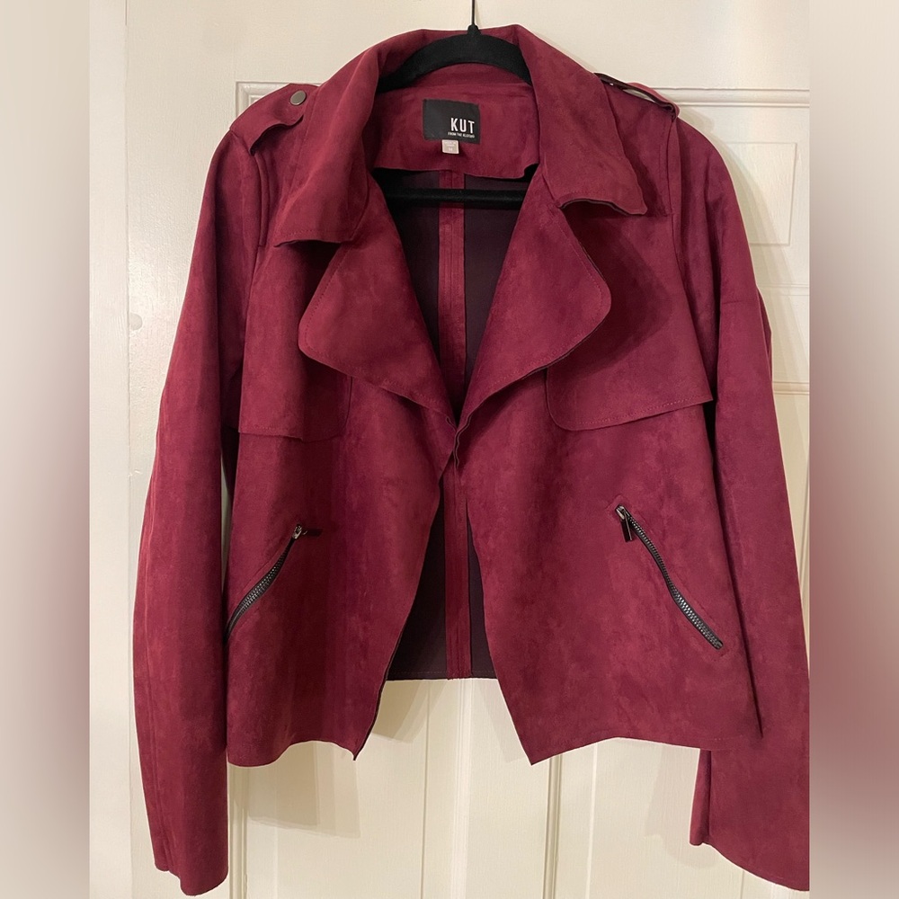 Kut faux suede jacket. New, never worn.